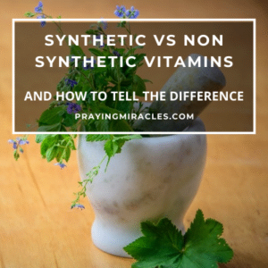 non synthetic vitamins