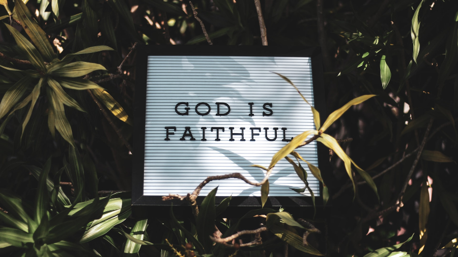 god is faithful prayer of thanksgiving