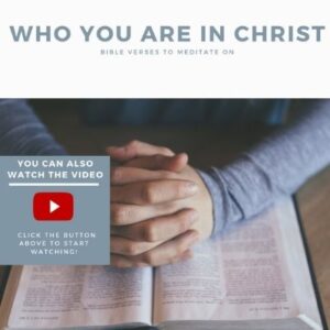 who are you in christ
