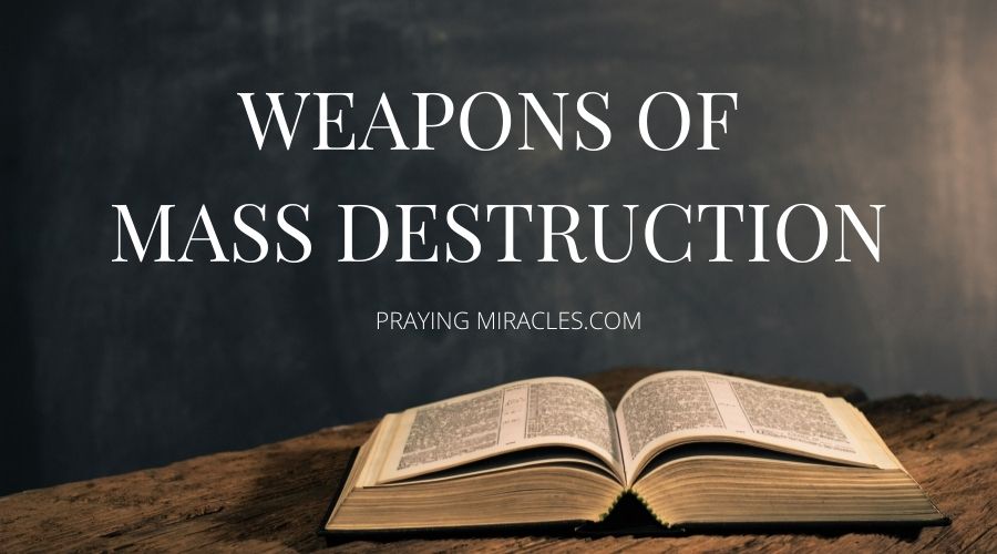 weapons of mass destruction