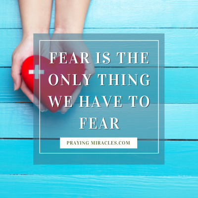 Fear Is The Only Thing We Have To Fear