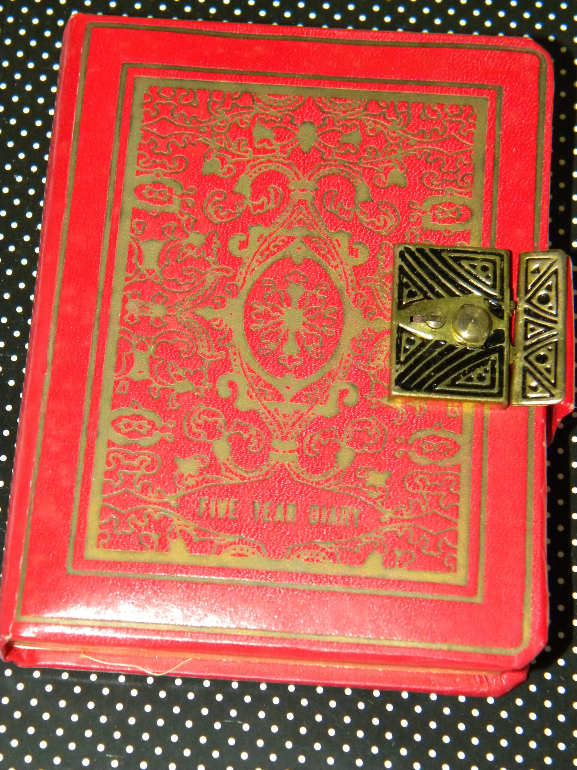 five year diary five year diary