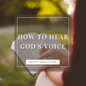 how to hear god's voice