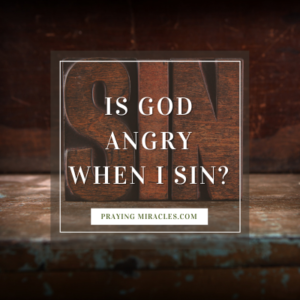 is god angry when i sin
