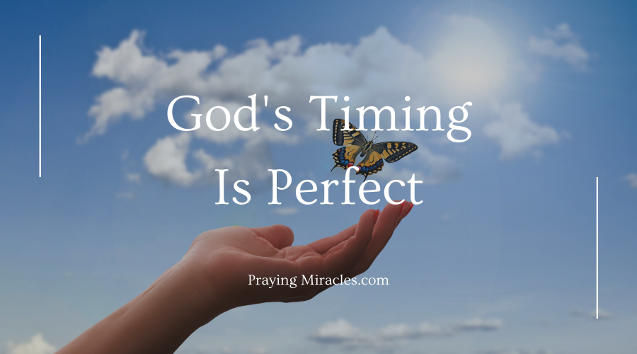 god's timing is perfect