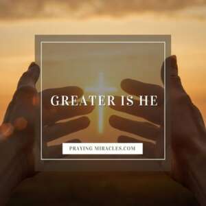 greater is he