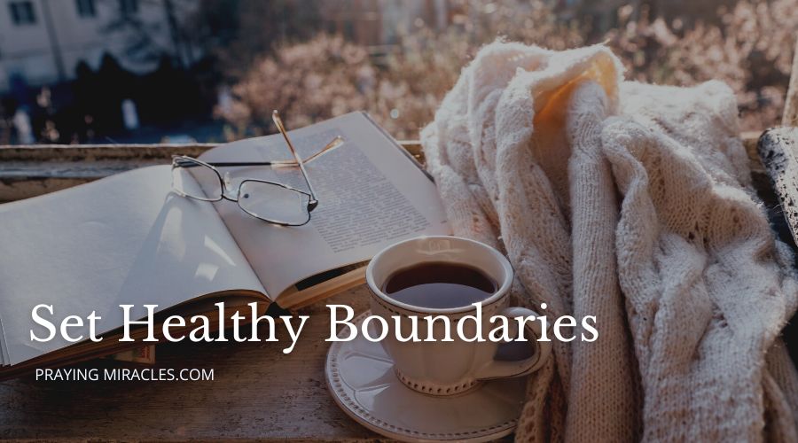 set healthy boundaries