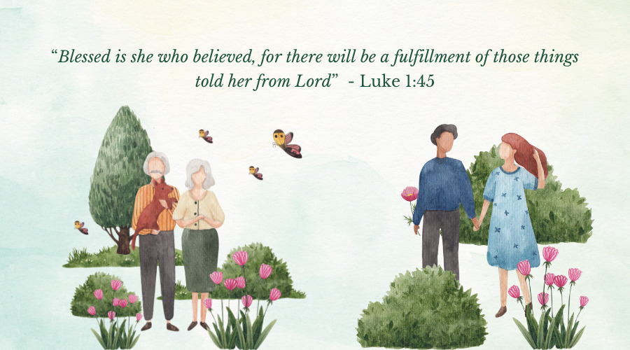 blessed is she who believed blessed is she