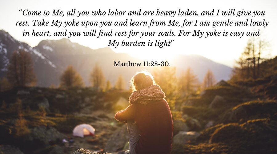 take my yoke upon you