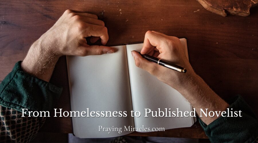 from homelessness to published novelist